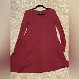 Toad&Co Ribbed Cotton Long Sleeved Swing Dress